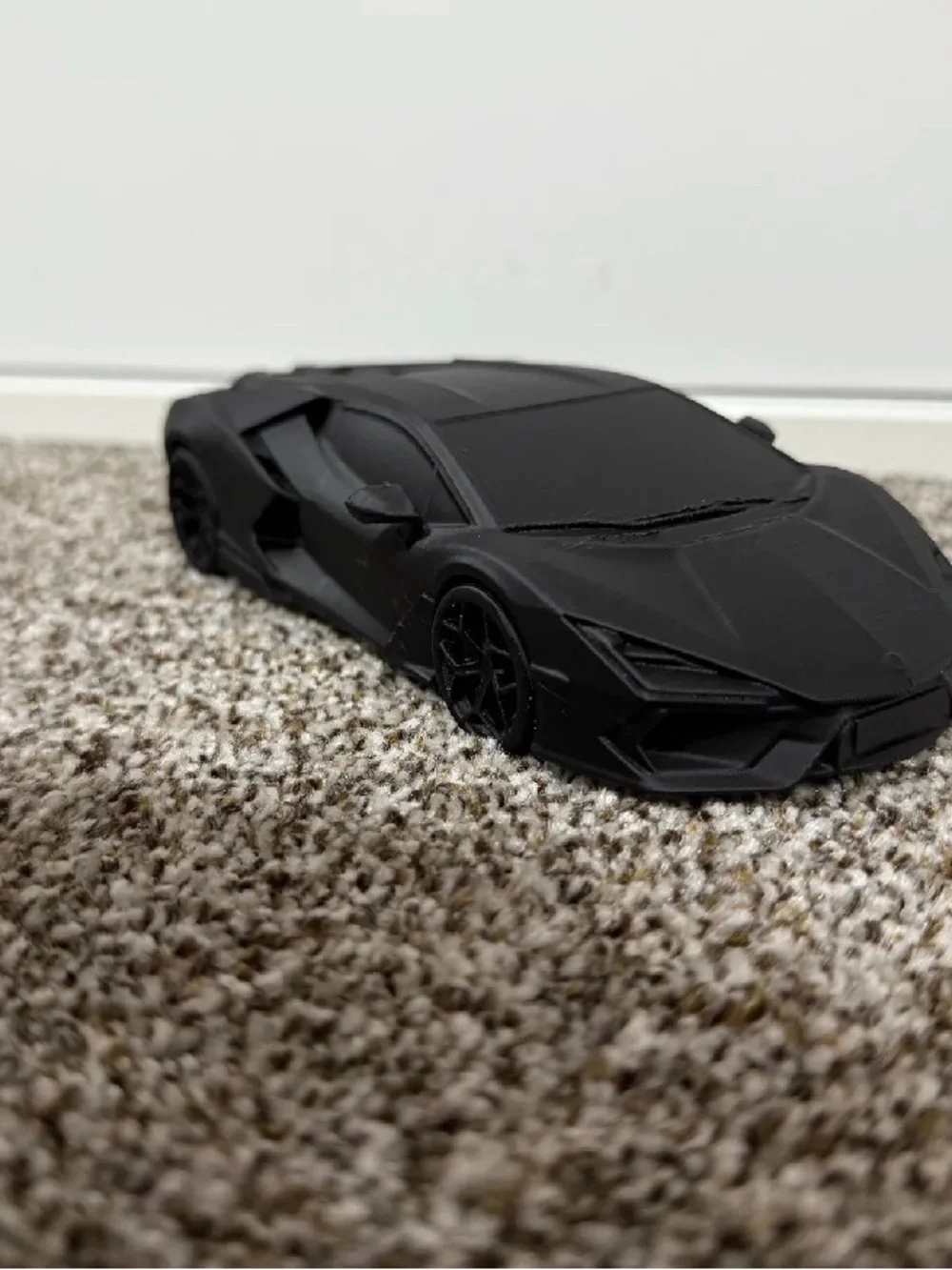 Kids Black Sports Car Toy - Brand Unknown